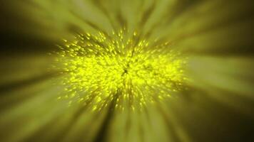 A special abstract background material with congratulatory text, a ceremony that starts with a flashy production where lights gather and explode. video