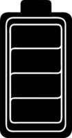 Battery Full Charge Symbol for Energy and Technology Concepts vector