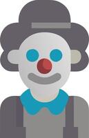 Colorful Clown Illustration for Entertainment and Event Design vector