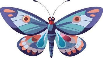 Colorful Butterfly Illustration for Design Projects and Decor vector