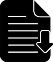 Download Document Representation for Digital File Transfer and Storage vector