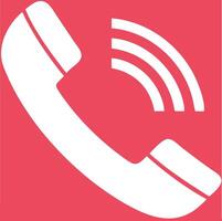Phone with Sound Waves Communication for Tech and Business vector