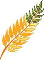 Vibrant Autumn and Spring Leaf Illustration for Nature Design vector