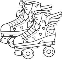 Isolated Coloring Page for Kids vector