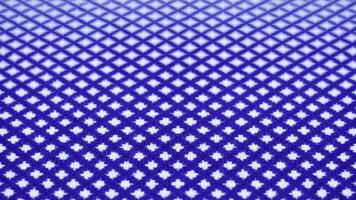 Blue coloured stripes move causing visual illusion closeup video