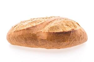 A loaf of bread on a white background photo
