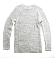 The sweater is made from a soft, lightweight wool photo