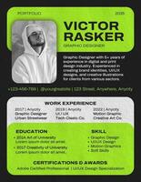 Graphic Designer Resume template