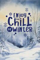 Watercolor Inspirational Winter Quotes template