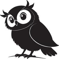 Versatile Owl Bird Silhouette for Cutting Machines and Crafting vector