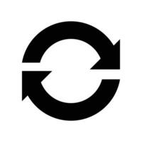 reload icon template illustration design vector