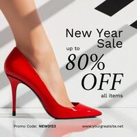 New Year Sale Instagram Post Template
