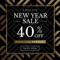 New Year Sale for Instagram Post Template