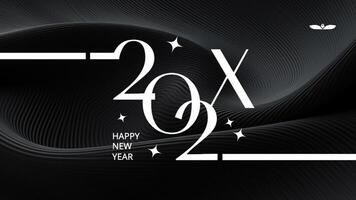 Company New Year Mobile Facebook Cover template