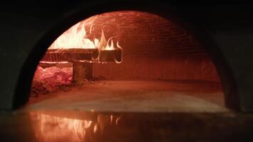 Oven Is Waiting For Pizza To Arrive video