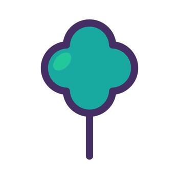 papel de desecho concepto icono con un decorativo árbol elemento vector