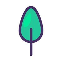 Wastepaper concept icon with cypress tree element vector