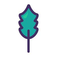 Wastepaper concept icon with a cedar tree element vector