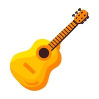 Classical Six String Guitar vector