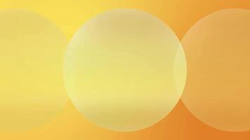 Yellow Orange Gradient Color and Style Background video