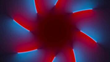Red And Blue Light Dynamic Abstract Background video