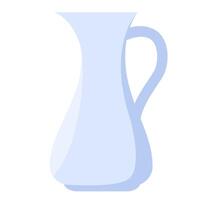 Jug Flat Style Container vector