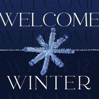 Welcome Winter Instragram Post template