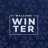 Welcome Winter Instragram Post Template