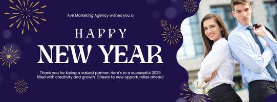Gold Fireworks Company Facebook Cover template