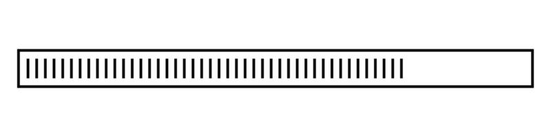 Loading progress bar. Simple loading bar. Progress bar. Data loading bar. illustration vector