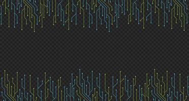 Circuit board technology banner. Circuit board background. Futuristic circuit board banner. illustration vector