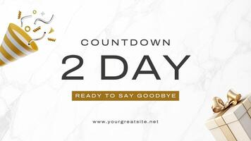 Countdown New Year X Post template