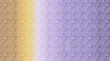 abstract background with gradient tones transitioning from warm orange and brown to cool purple hues, featuring intricate dot patterns, digital art, and decorative visuals, waves on the beach video
