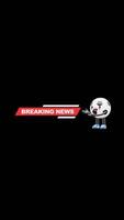 3D Soccer Ball Character Presenting Breaking News Banner Ideal For News Updates. Transparent Background. Alpha Background. Looping Animation. video