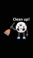 3D Soccer Ball Character Holding Broom Suitable For Cleaning Service Advertisement And Housekeeping Promotional Content. Transparent Background. Alpha Background. Looping Animation. video