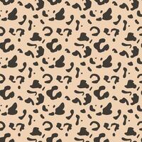 A seamless Jaguar fur pattern design. A seamless patterns of leopard on cream background. Wildlife seamless repeat vector