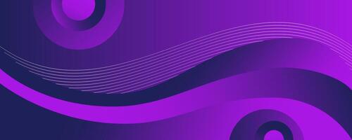 Abstract purple modern geometric lines corporate business background. Illustration template design vector