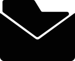 Email Attachment Folder Icon Digital File, Data, Envelope, Inbox vector