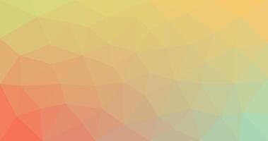 Orange Low Poly Abstract Background vector