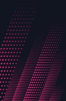 Black and pink stripes abstract background with dots halftone effect modern design illustration template graphic elements vector