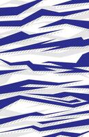 Blue and white abstract texture background and modern design illustration template for sports uniform vector