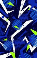Blue and white abstract grunge background with halftone effect modern design illustration template for sports uniform vector