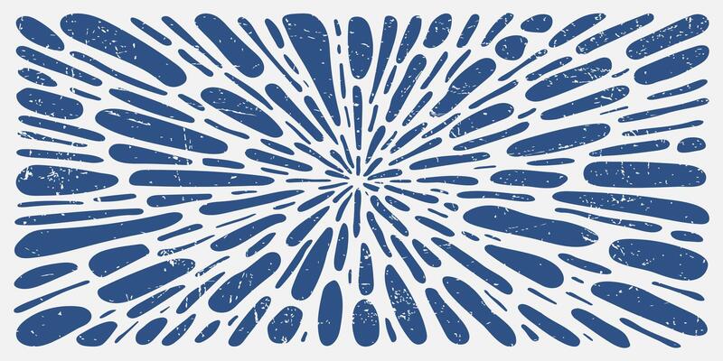 Horizontal banner with abstract flowers. Retro tones and groovy 60s 70s naive art style. Organic doodle shapes create modern floral wall decor with a contemporary hippie aesthetic