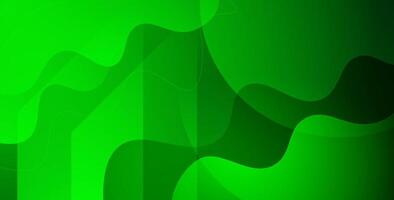 minimal abstract green gradient color with dynamic shape composition design trendy background. eps10 vector