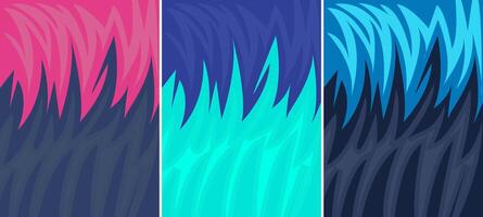 A Set of Sports Background texture design for Sublimation Jersey vector