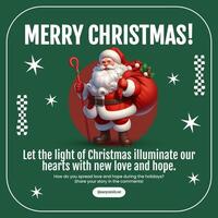 Linkedin Post - Holiday Greetings Christmas template