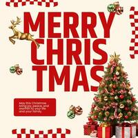 Linkedin Post - Holiday Greetings Christmas template
