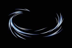 sword slash trail cartoon effect vector