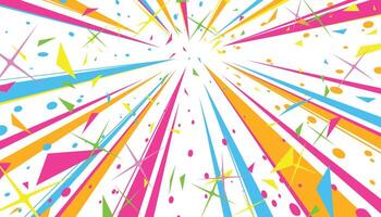 abstract colorful sparkle confetti background vector
