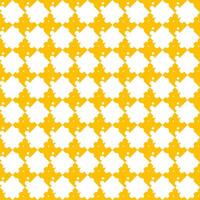 Geometric seamless cheese pattern on white background vector